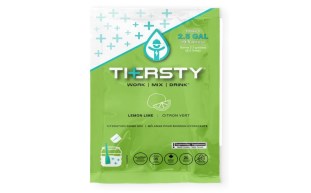 Thersty Bulk Powder Concentrate Hydration Drink Mix, Lemon Lime, 1/Bag ...
