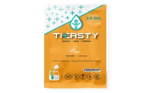 Thersty Bulk Powder Concentrate Hydration Drink Mix, Orange, 1/Bag ...